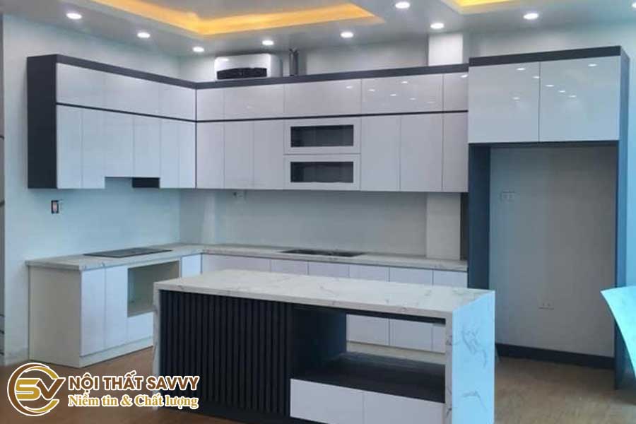 Thiết Kế Thi Công Tủ Bếp Acrylic Tại Hải Phòng