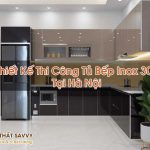 Thiết Kế Thi Công Tủ Bếp Inox 304 Tại Hà Nội