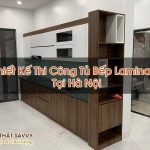Thiết Kế Thi Công Tủ Bếp Laminate Tại Hà Nội