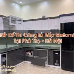 Thiết Kế Thi Công Tủ Bếp Melamine Tại Phú Thọ