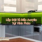 Tủ Bếp Acrylic Tại Vĩnh Phúc