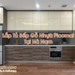 Tủ Bếp Gỗ Nhựa Picomat Tại Hà Nam