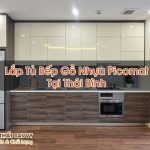 Tủ Bếp Gỗ Nhựa Picomat Tại Thái Bình