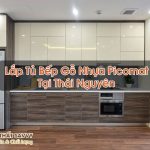 Tủ Bếp Gỗ Nhựa Picomat Tại Thái Nguyên