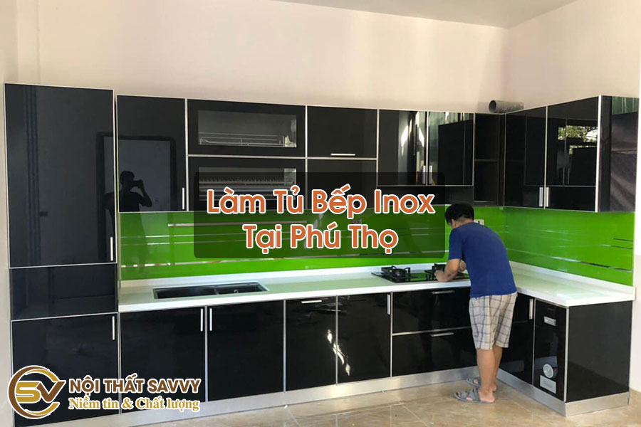 Tủ Bếp Inox Tại Phú Thọ