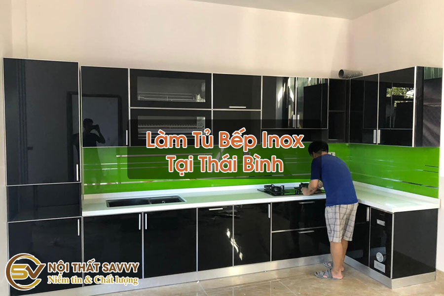Tủ Bếp Inox Tại Thái Bình