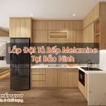 Tủ Bếp Melamine Tại Bắc Ninh
