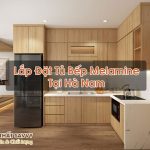 Tủ Bếp Melamine Tại Hà Nam