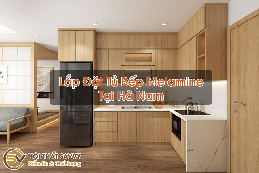 Tủ Bếp Melamine Tại Hà Nam