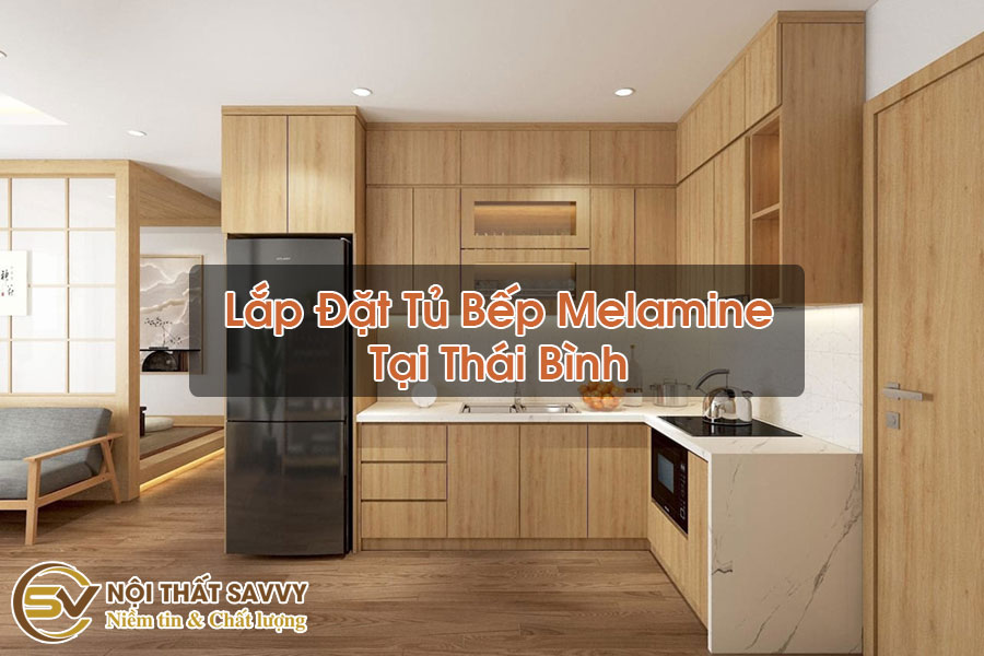 Tủ Bếp Melamine Tại Thái Bình