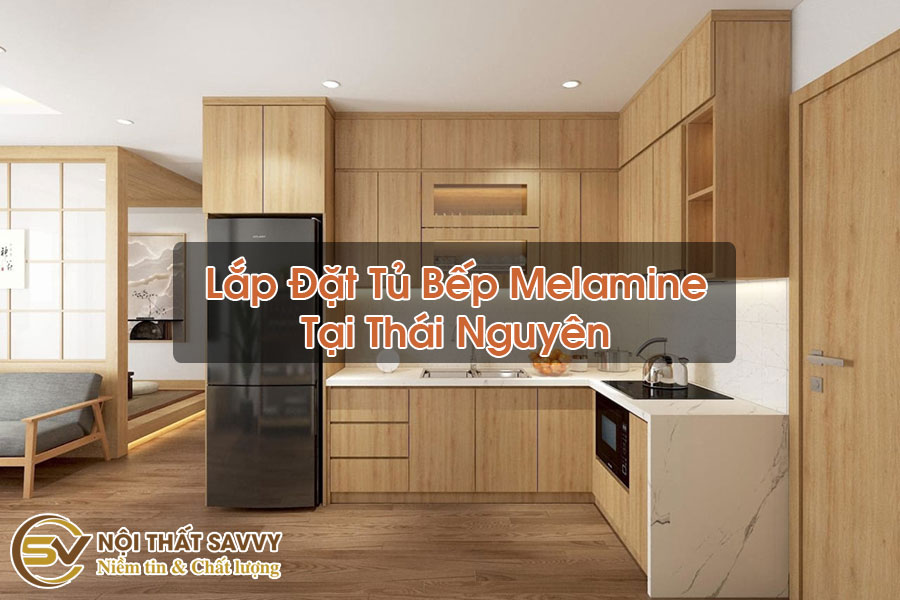 Tủ Bếp Melamine Tại Thái Nguyên