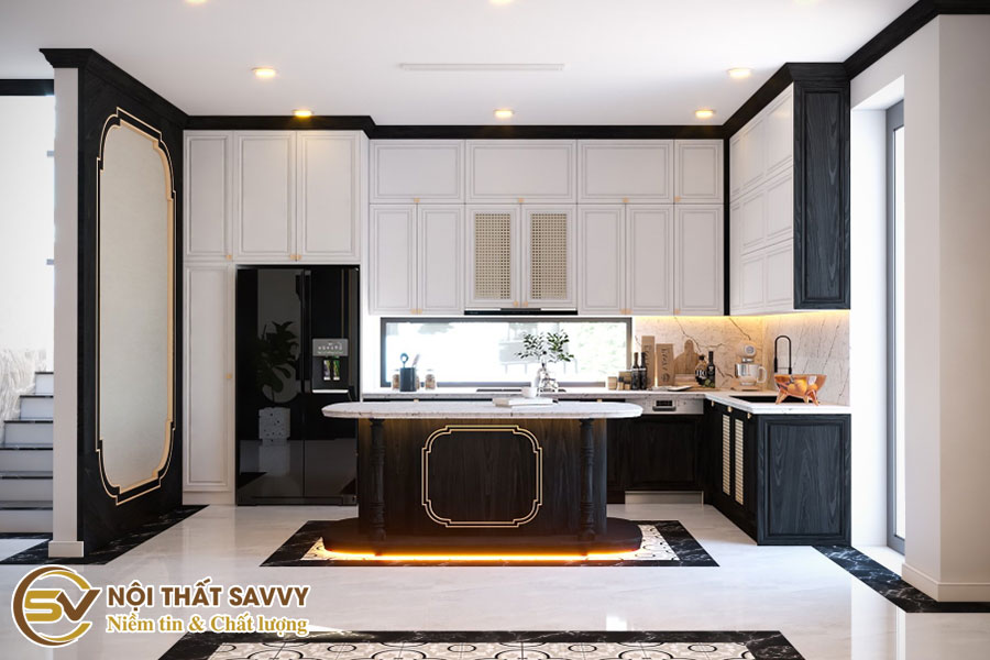 Tu Bep Phong Cach Indochine