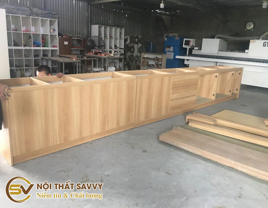Thi công trọn gói nội thất gỗ công nghiệp cao cấp tại Nguyễn Trãi