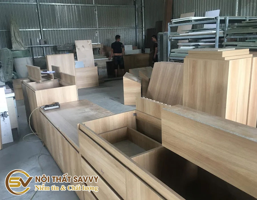 Thi công trọn gói nội thất gỗ công nghiệp cao cấp tại Nguyễn Trãi